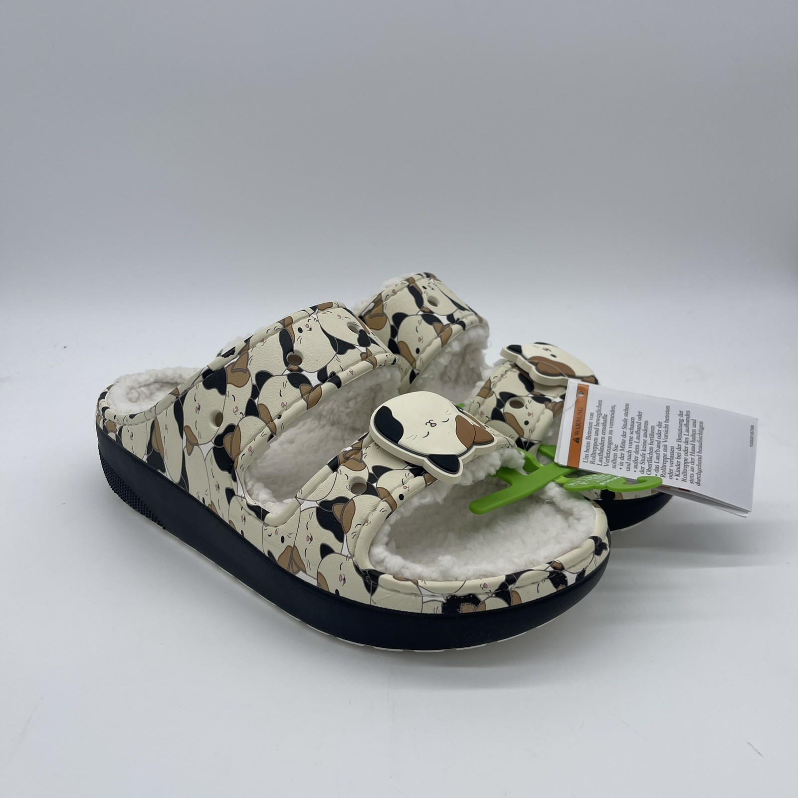 Crocs Squishmallow Cam Cozzzy Sandal Mens 8/ Womens 10 Fleece Lined Slip On NEW