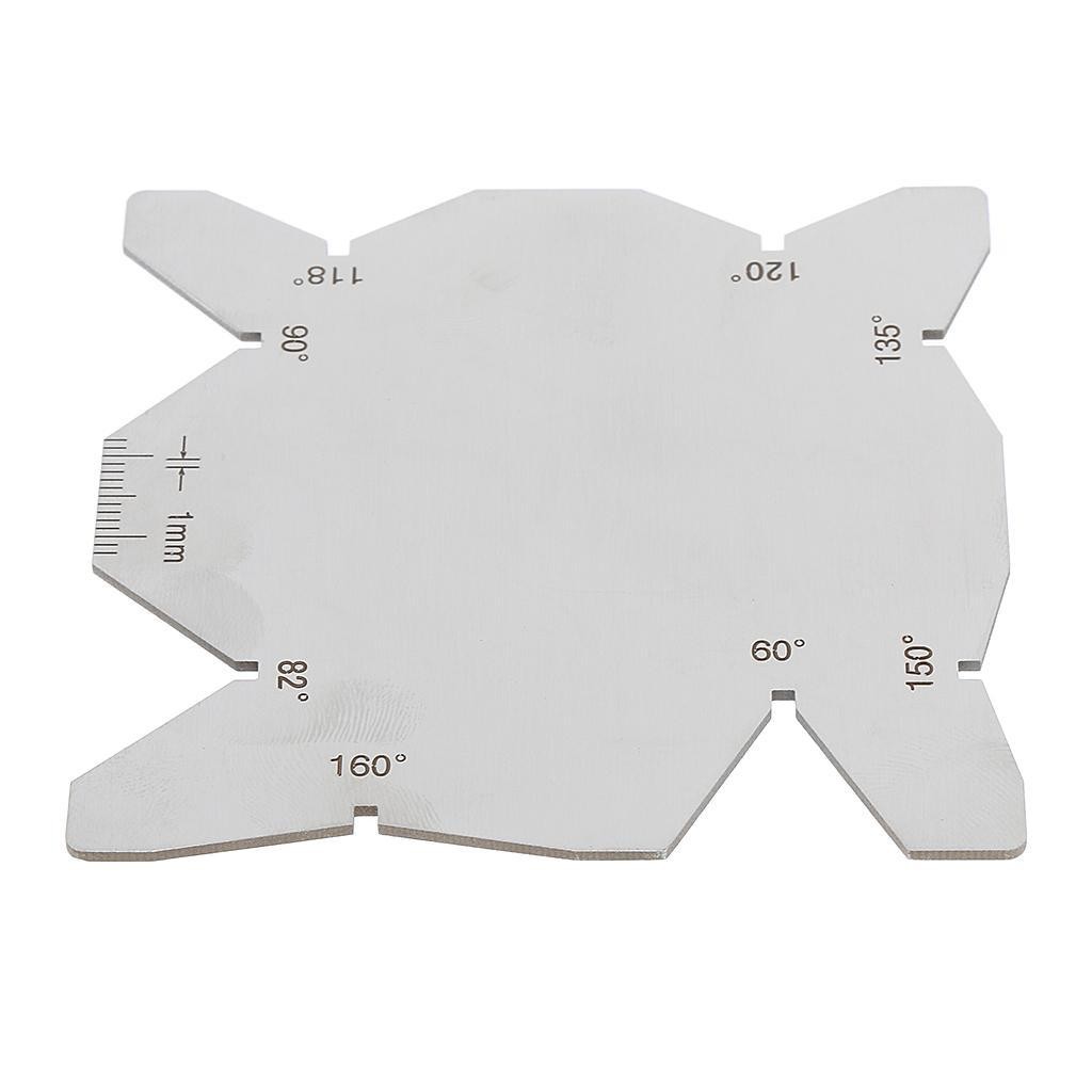 Weld Inspection Ruler for Measurement, Convenient for DIY,