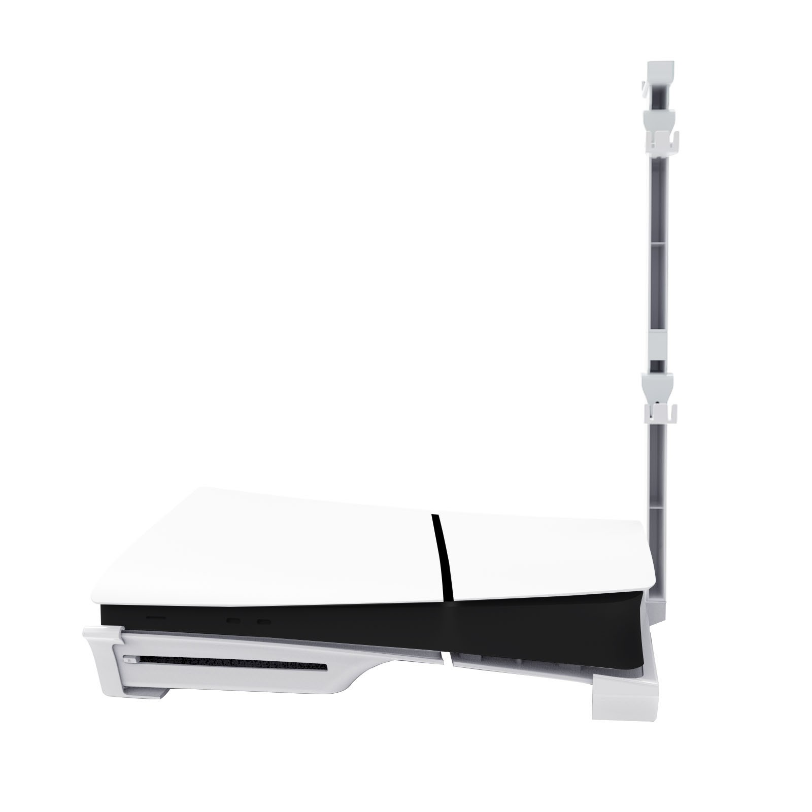 For PS5 pro/ slim Console Headset Cooling Stand Horizontal Mount w/ USB Charging