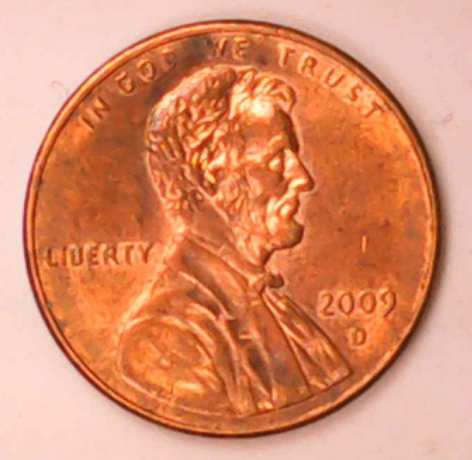 2009 D Lincoln Bicentennial Penny Formative Years