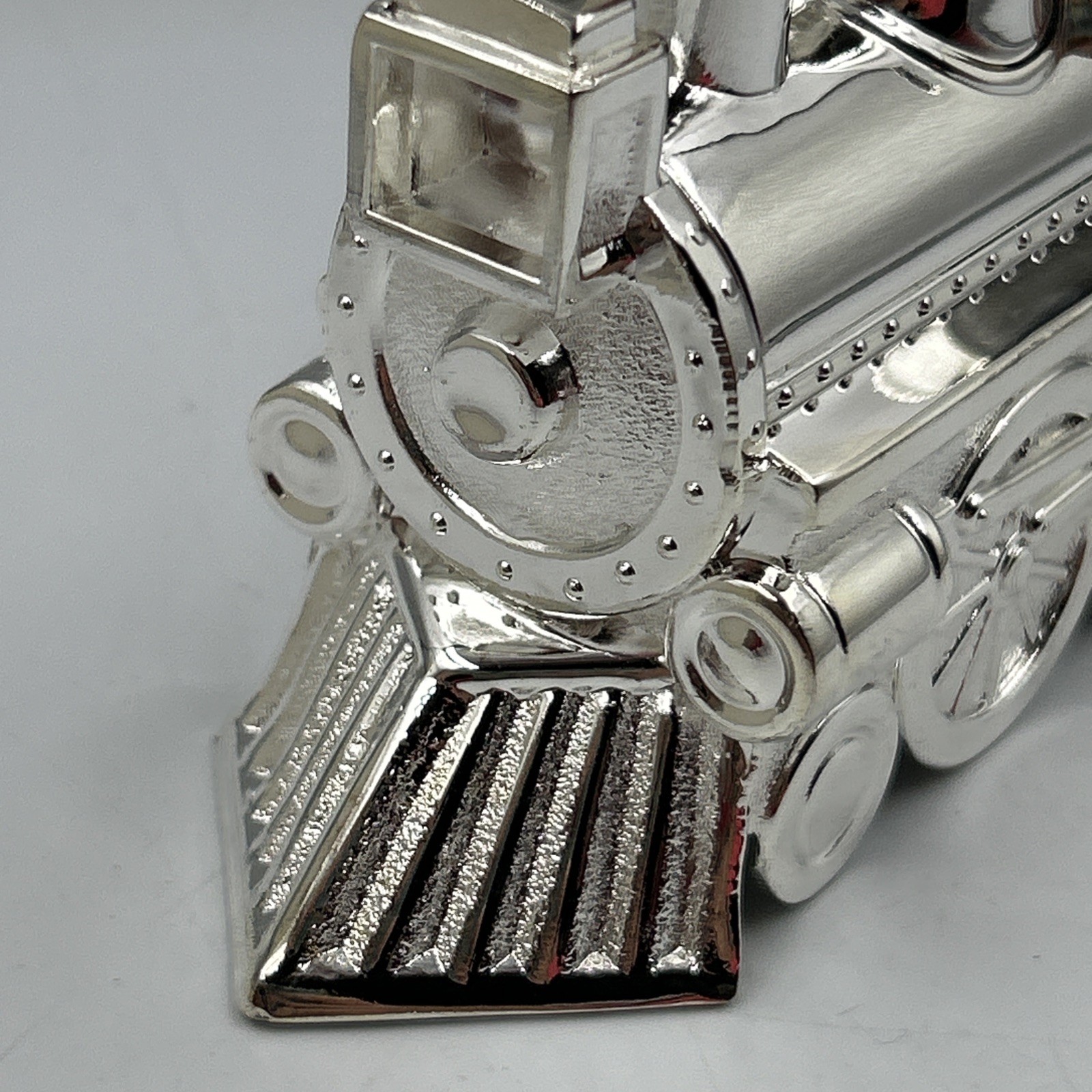 Things Remembered Silverplated Train Bank With Box