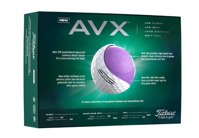 Titleist AVX, 12-Pack, White