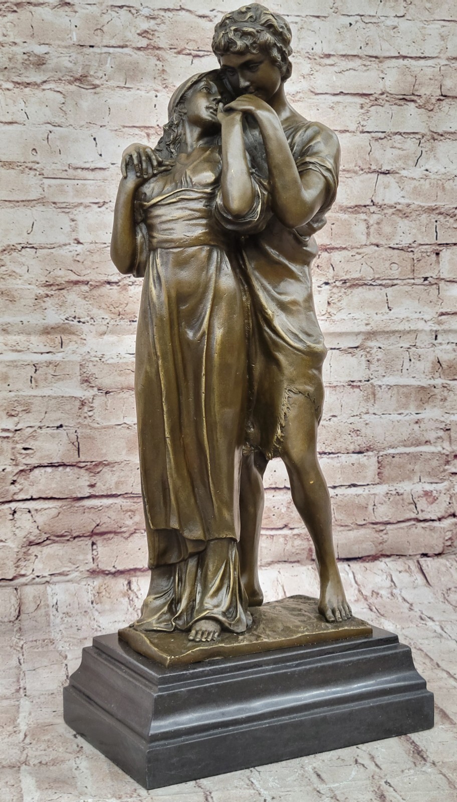 Art Decor Voice of Love Bronze by Chiparus French Artist Sculpture Statue Art NR