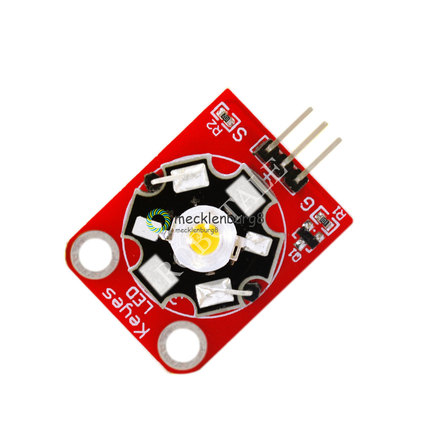 3W LED modules high power with PCB chassis for Arduino STM32 AVR