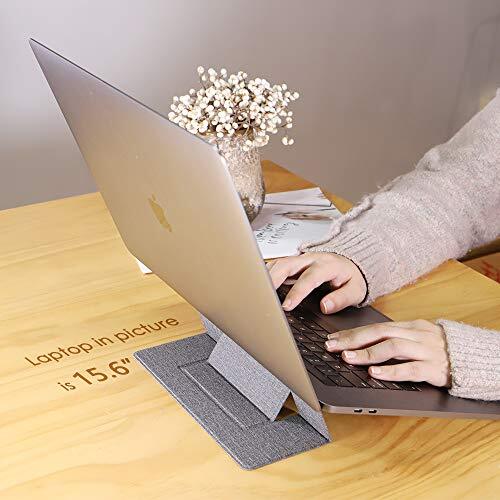 Adjustable Foldable Laptop Stand, Portable and Protective Pink