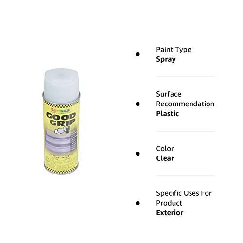 Seymour 16-081 Good Grip Slip Resistant Coating Spray, Clear
