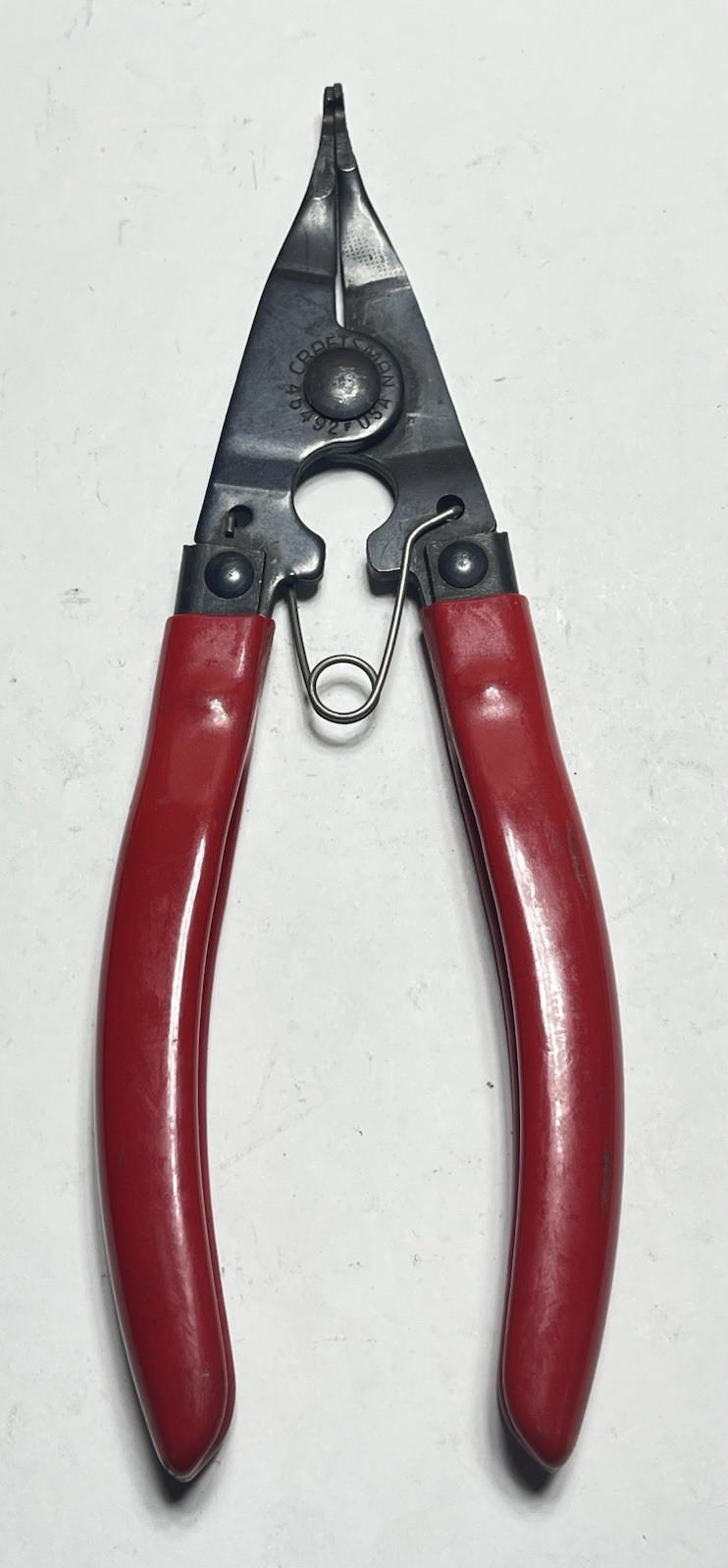 Craftsman Lock Ring Pliers 45492F Used