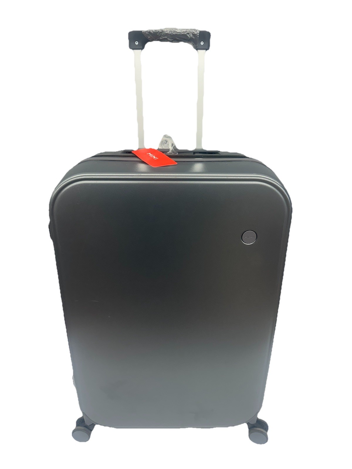 Mixi Luggage 26” Hardshell Spinner Wheels Checked Luggage Rock Gray-New!