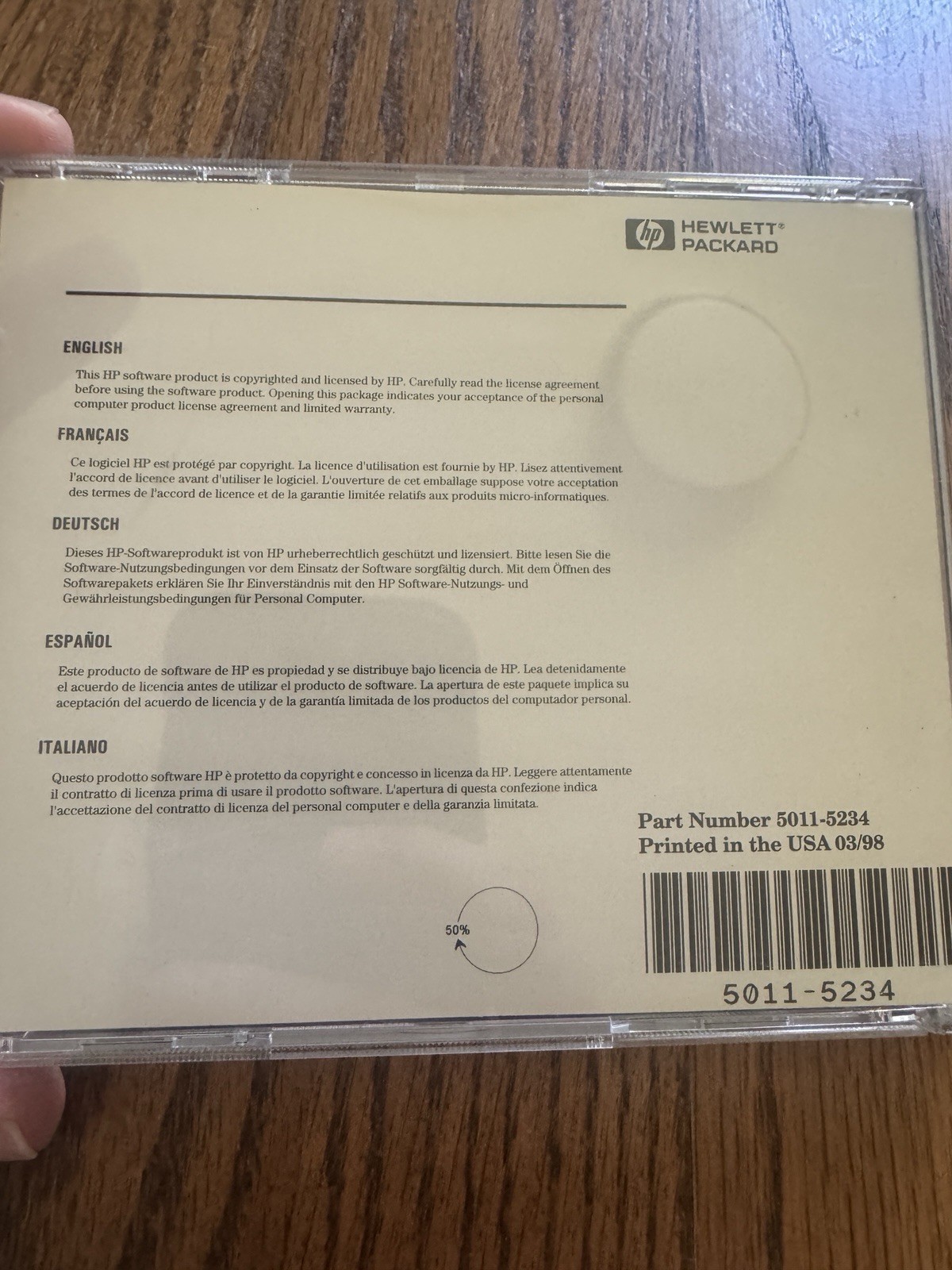 HP Kayak XA Utilities & Driver PC Workstation CD ROM Windows 1998 Software