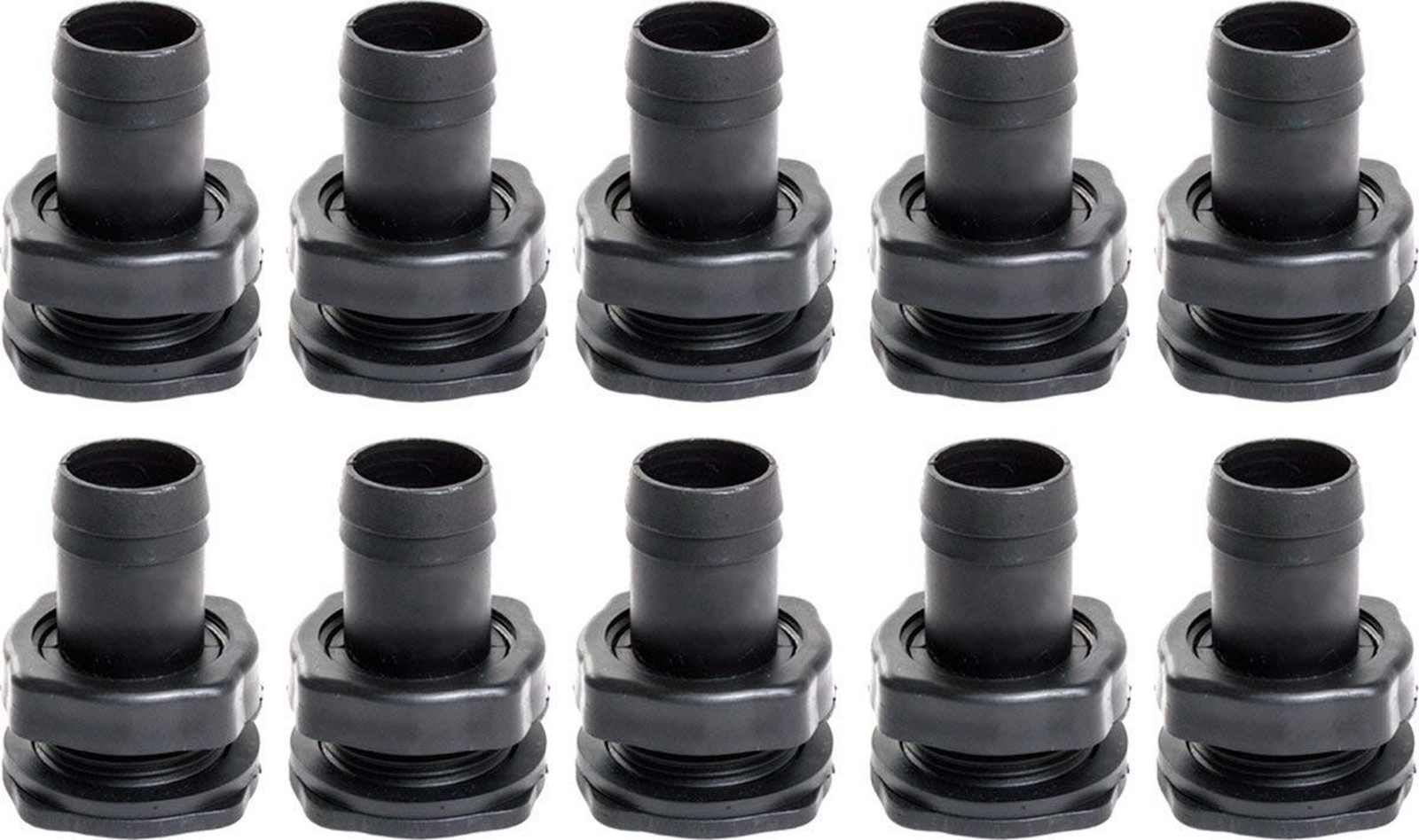 Active Aqua Fill/Drain Fitting (10 Pack), 3/4" 0.75 Inch
