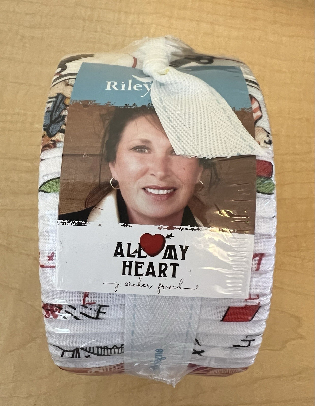 ALL MY HEART Rolie Polie by Riley Blake Designs 40  2.5" Strips