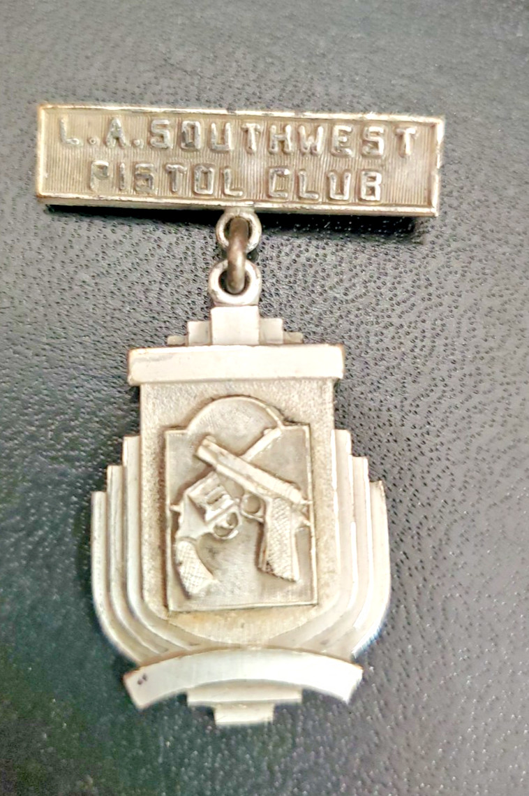 San Diego Southwest International Pistol Matches Medal  - AG