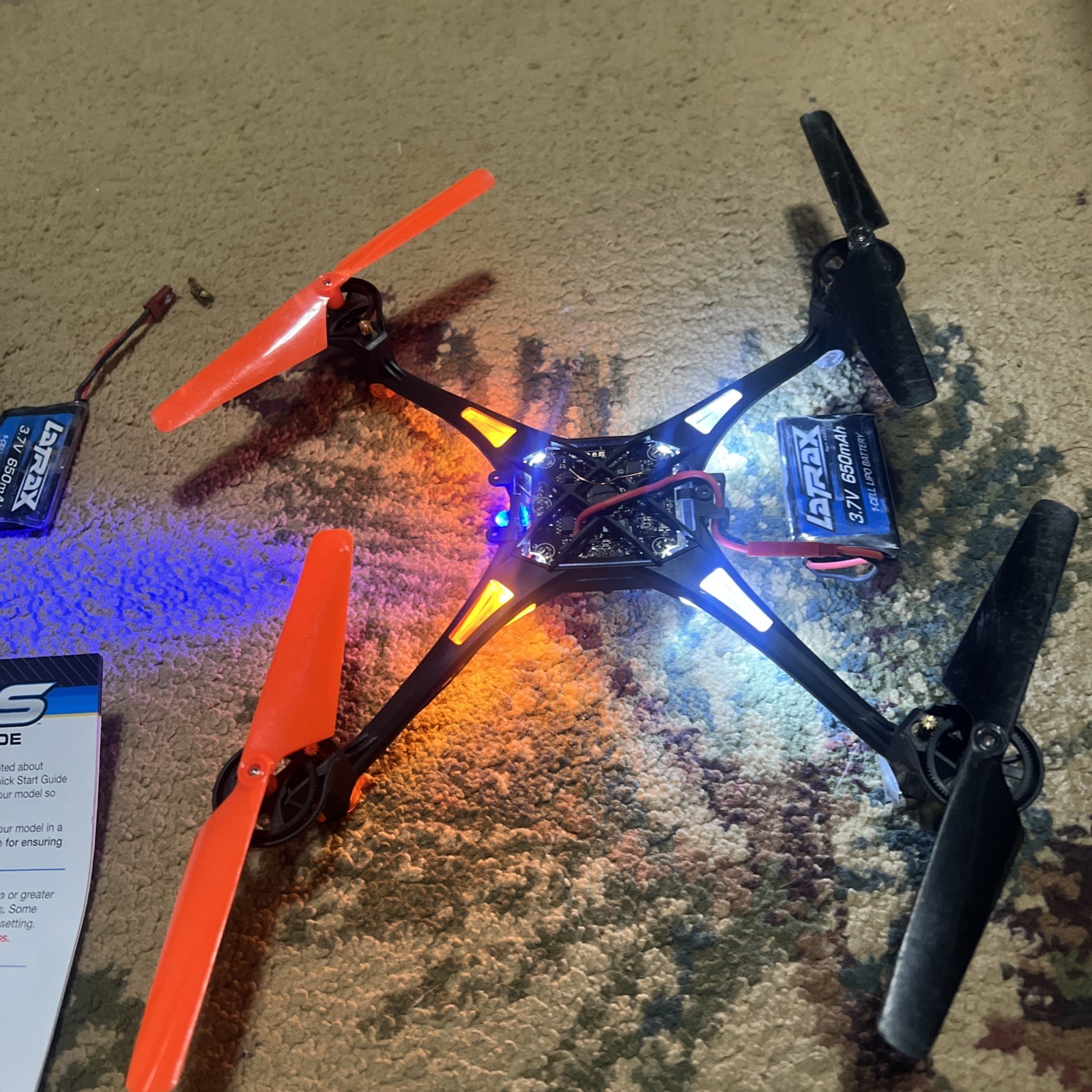 LaTrax Alias Electric Quadcopter Drone -Parts Only Does Not Fly
