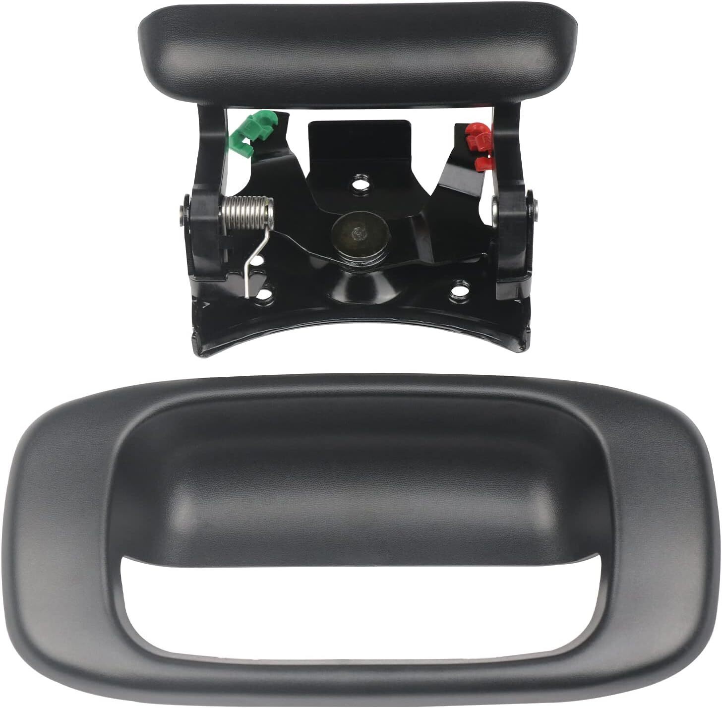 New Tailgate Handle w/ Bezel & Clips For 1999-2007 Chevy Silverado GMC Sierra