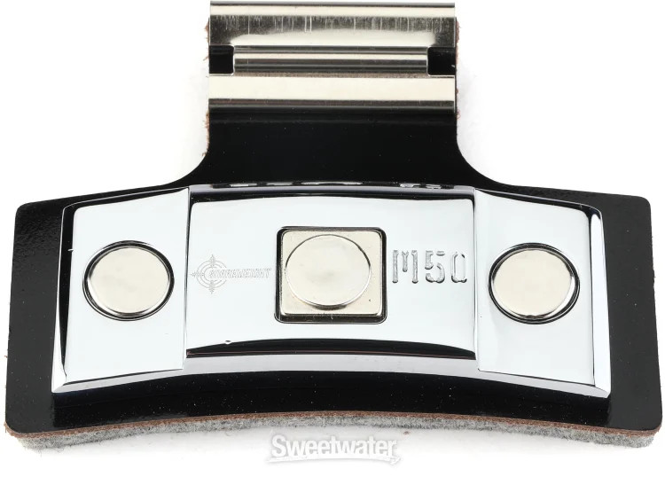 Snareweight M50 Leather Tone Control Dampener - Black