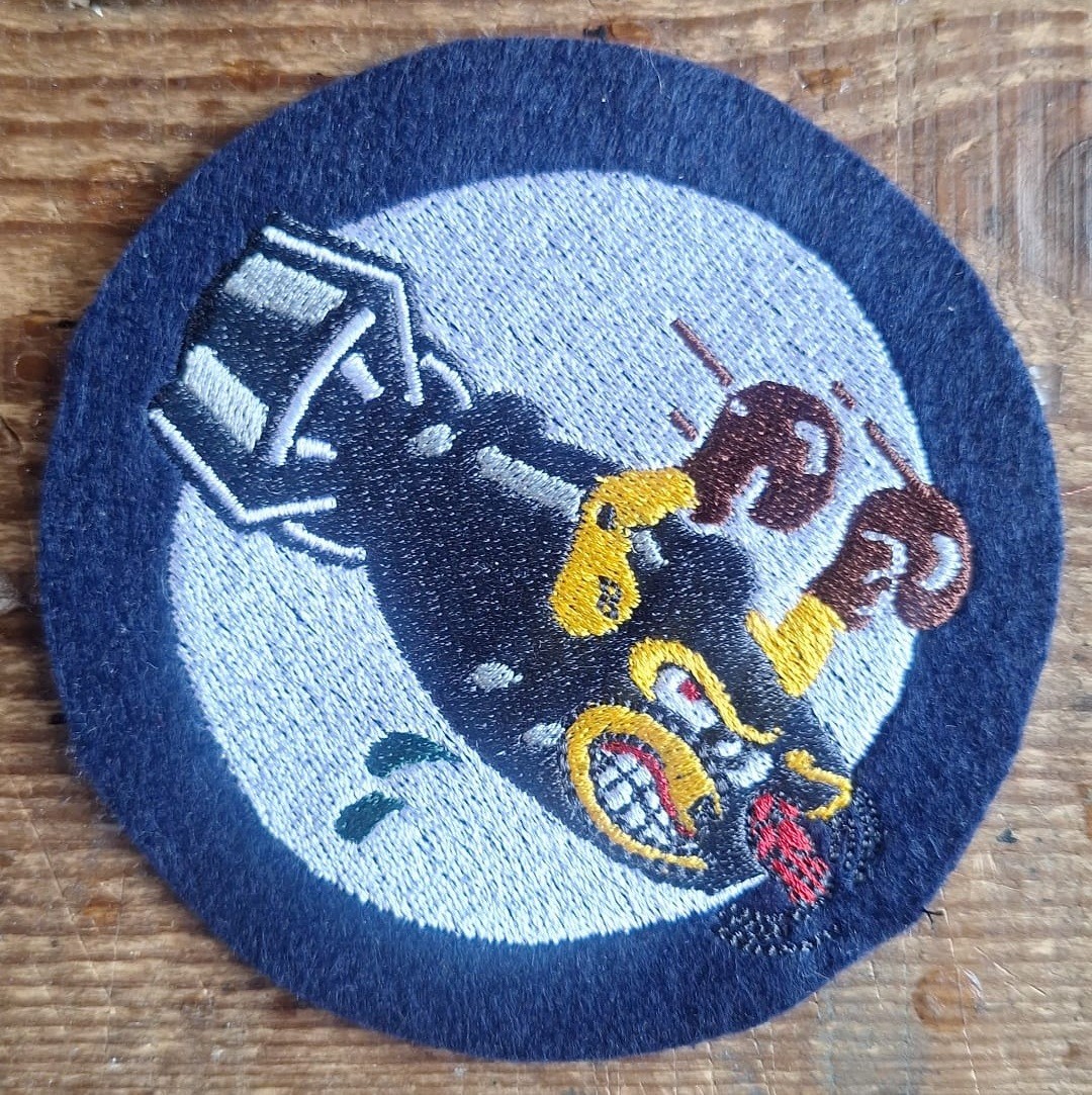 USAAF 703rd Bomb Squadron pocket patch - as close as you can get to an original