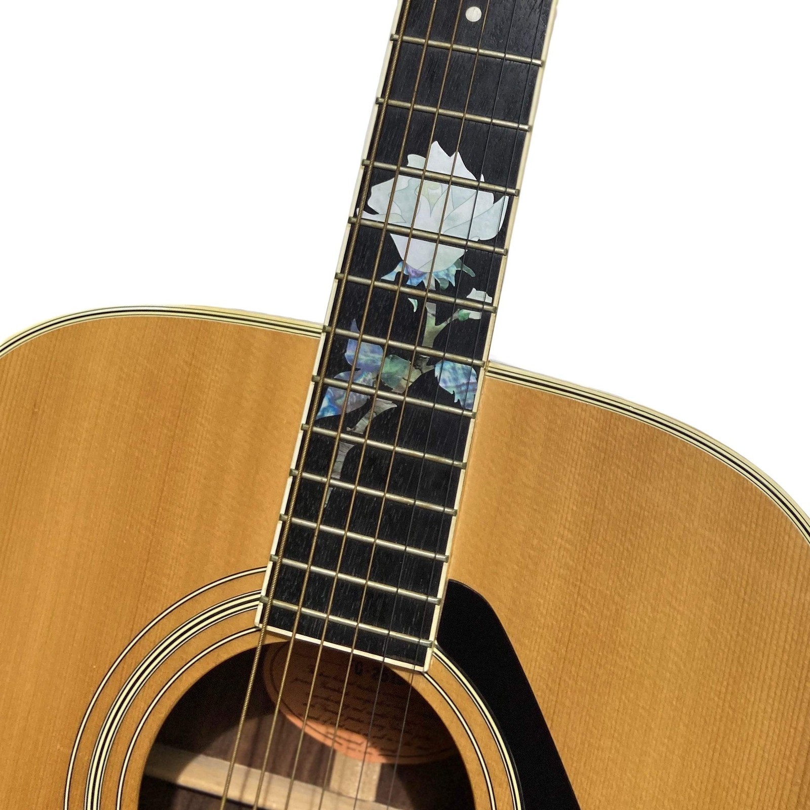 Jockomo Single Rose Guitar Inlay Sticker