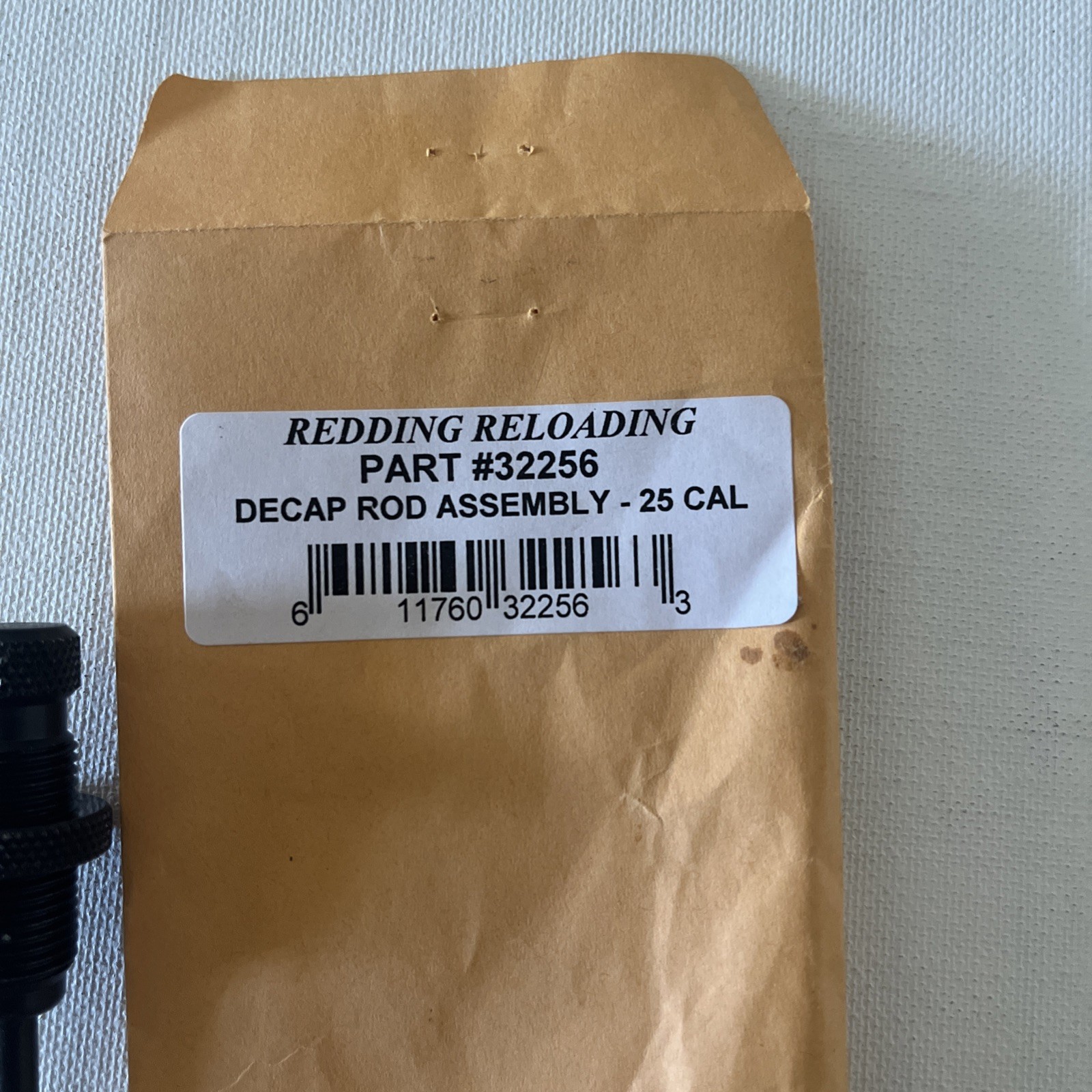 32256 REDDING RELOADING DECAPPING ROD ASSEMBLY 25 CALIBER