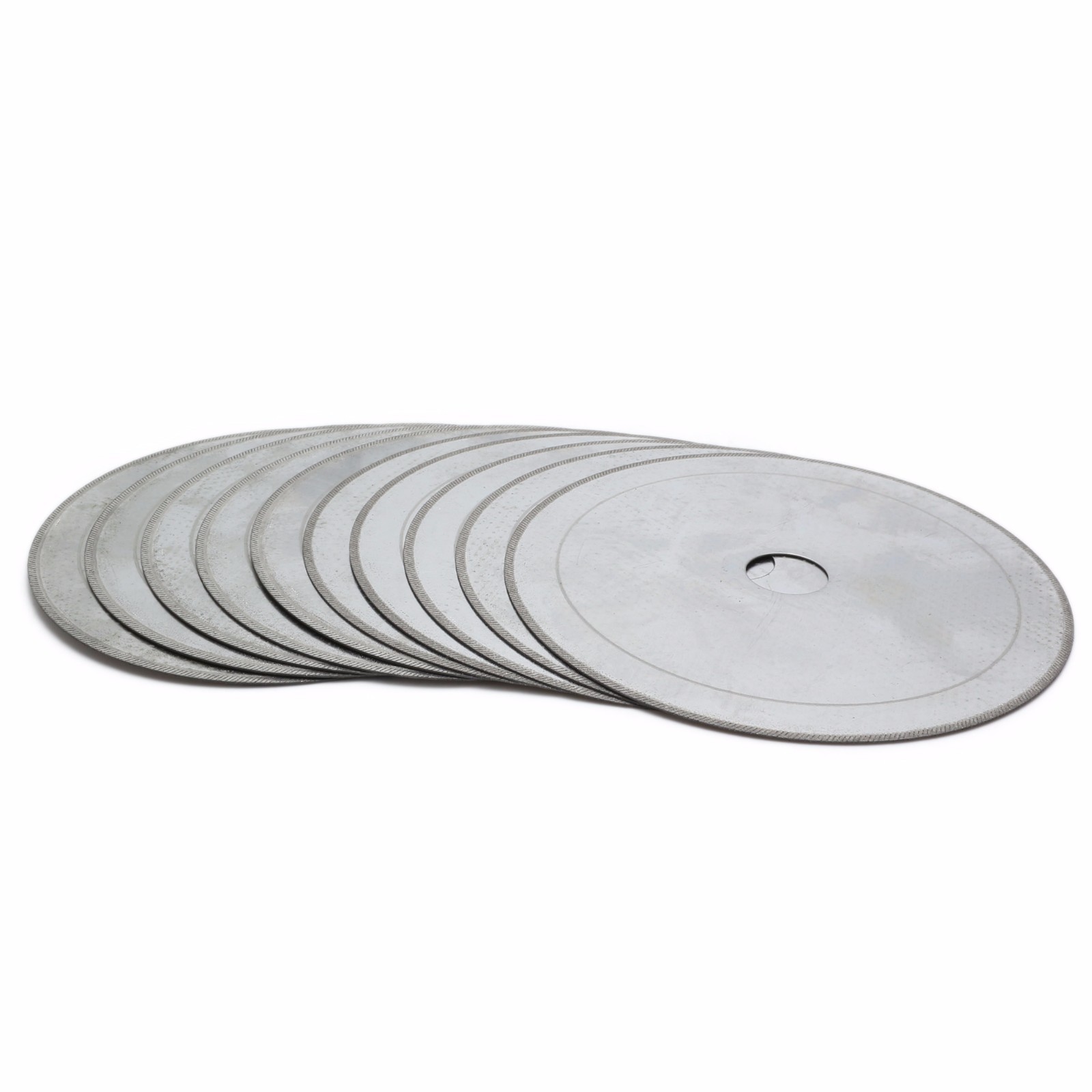10Pcs 4'' inch Super Thin Diamond Lapidary Saw Blade 5/8" Arbor Wet Cutoff Saw