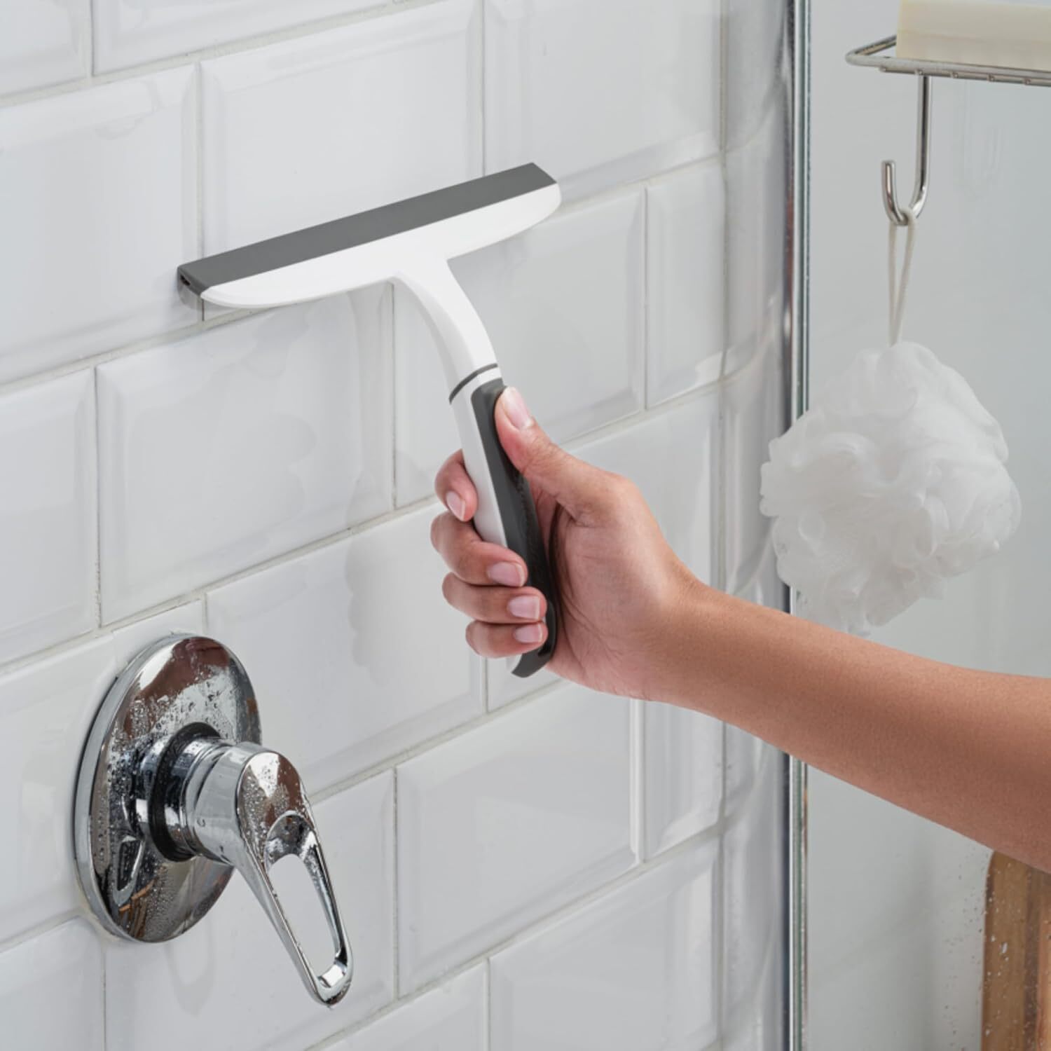 All-Purpose 10Inch Dual Blade Streak-Free Squeegee Safe on Mirro 31