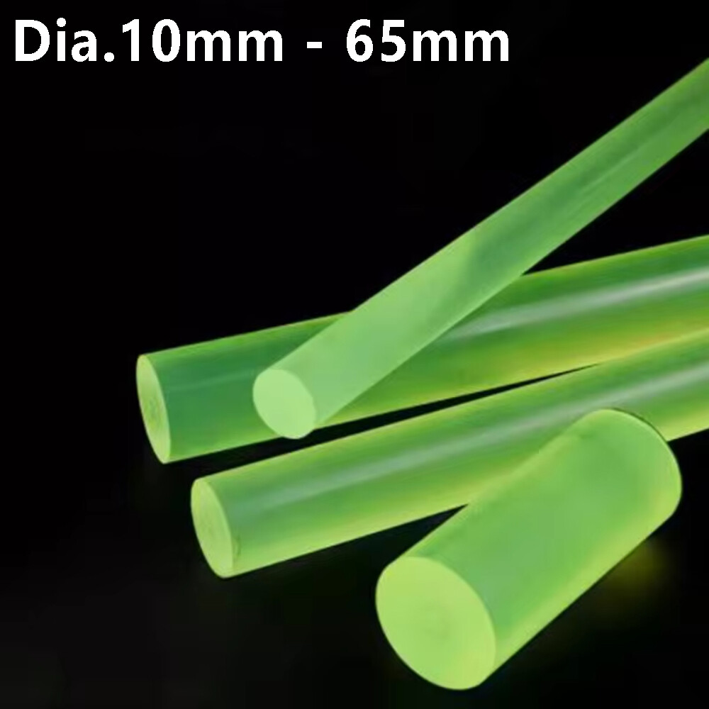 300mm 500mm Long PU Polyurethane Solid Round Rod Bar Stick Dia.10mm - 65mm