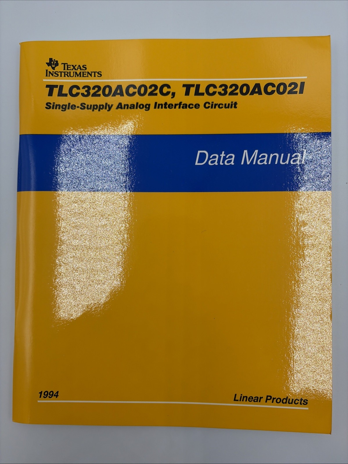 Texas Instrument TLC320AC02C , TLC320AC021 Single Supply Analog IC User's Guide