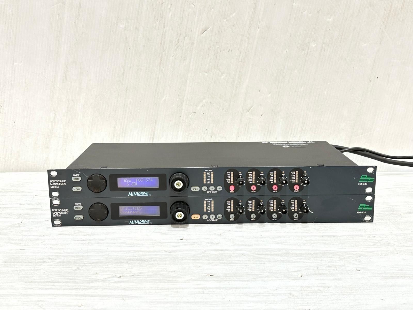 BSS FDS-334 Loudspeaker Management System (One)THS