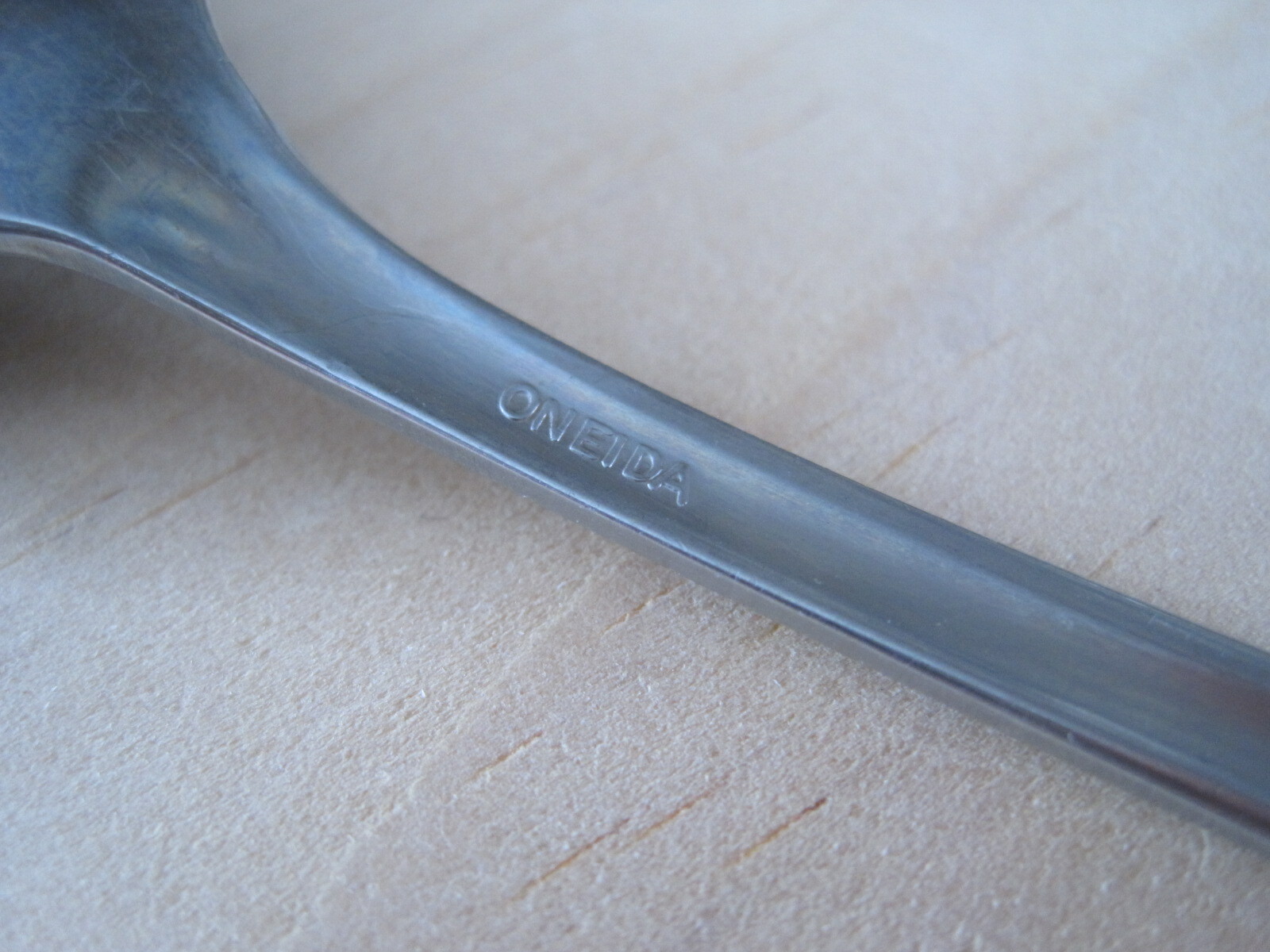 Oneida Satin Stainless GLEN COVE 6" Sugar Spoon