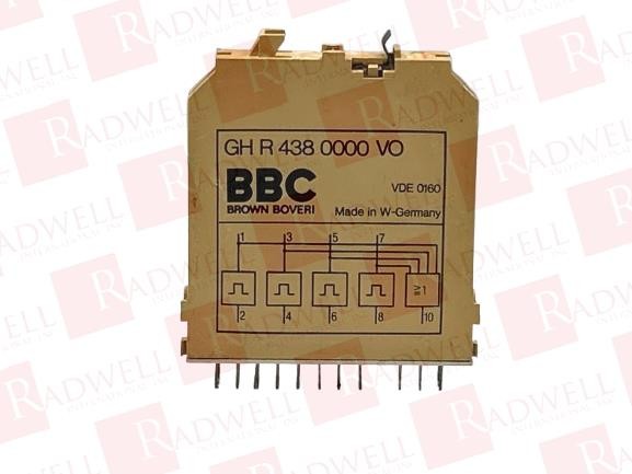 ASEA BROWN BOVERI GH-R-438-0000-VO / GHR4380000VO (USED)