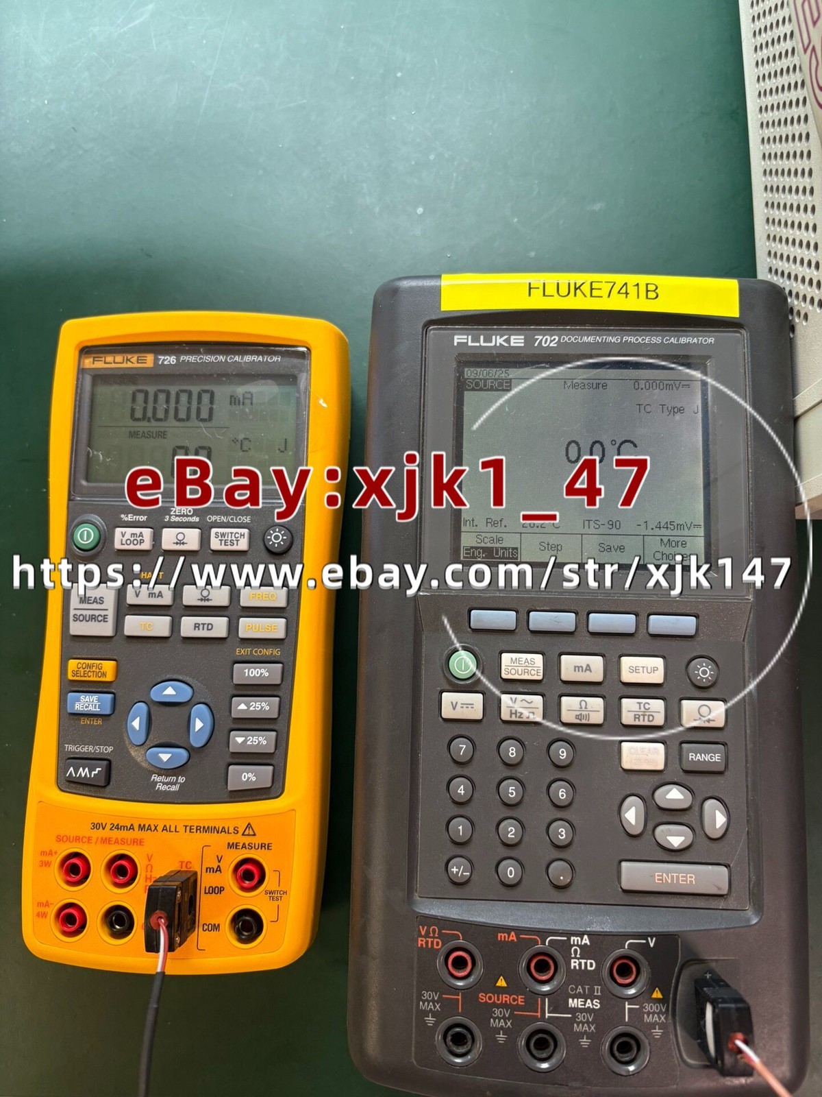 Fluke 726 Precision Multifunction Process Calibrator host without others