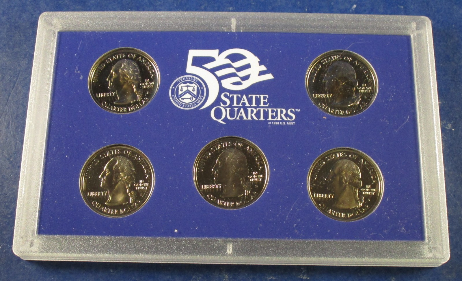 2000 Clad Proof Set w/ OGP - 10 Coins (03)