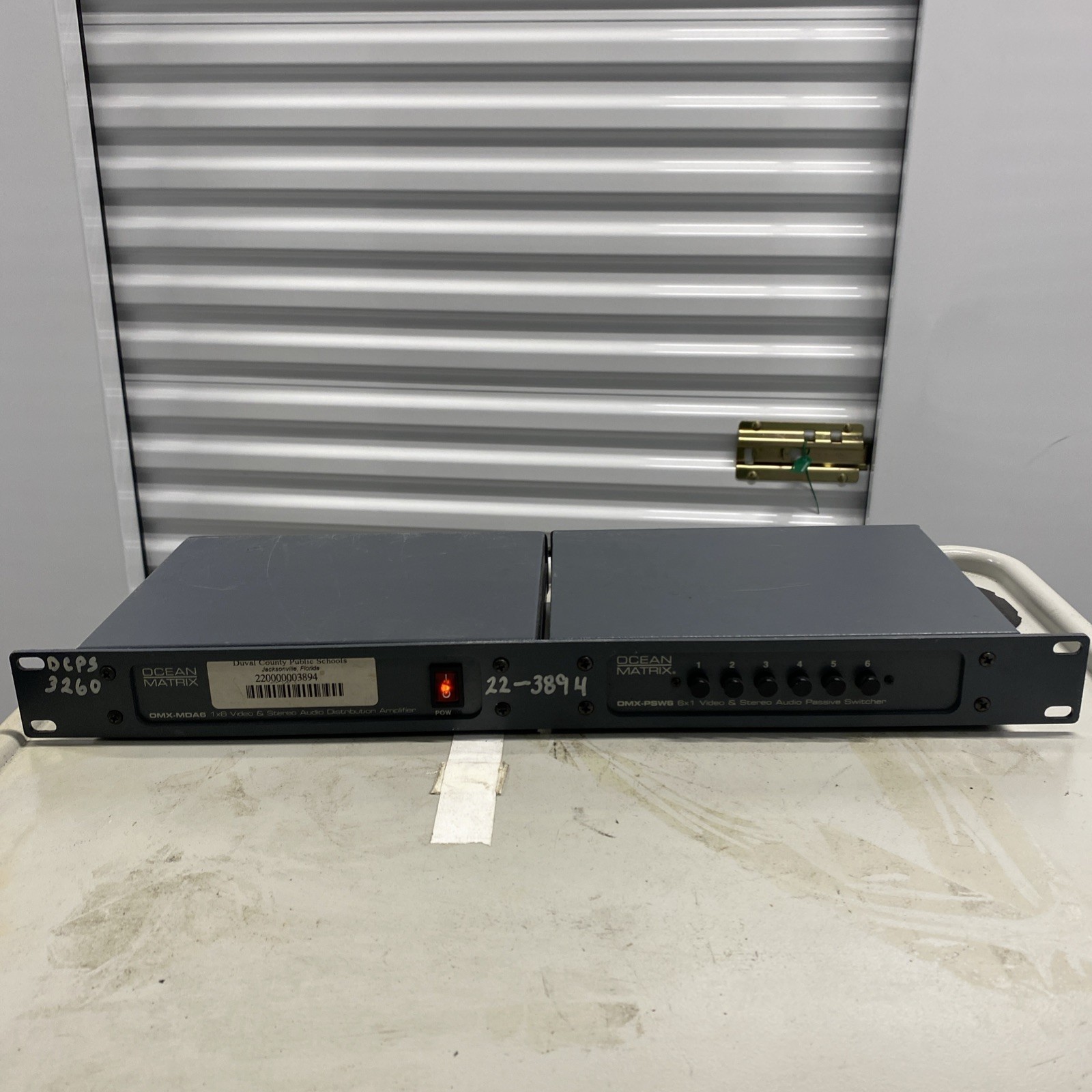 ocean CDMX-MDA6/ CDMX-PSW6 Matrix Switcher 6x2