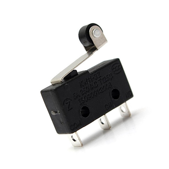 10 pcs Tact Switch 3A 5A 250V Microswitch Round Handle 3PIN