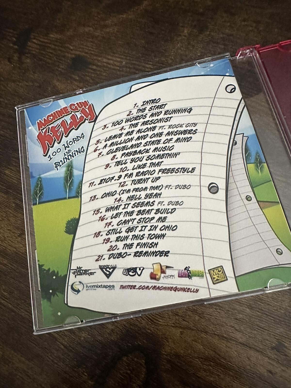 Machine Gun Kelly / MGK - “100 Words & Running” [mixtape] CD - RARE