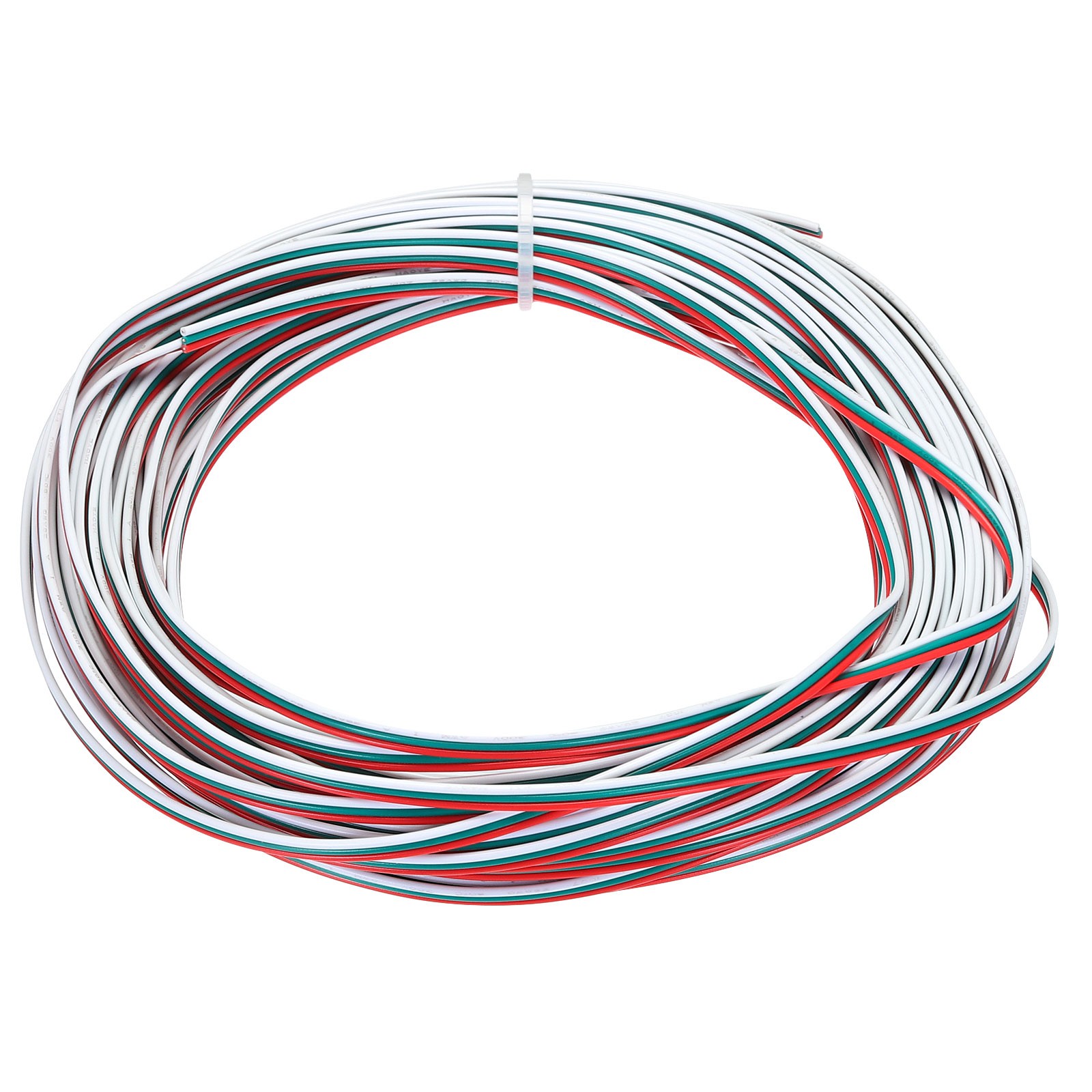 28 Gauge 3 Conductor Electrical Wire Tinned Copper Cable 49.2FT