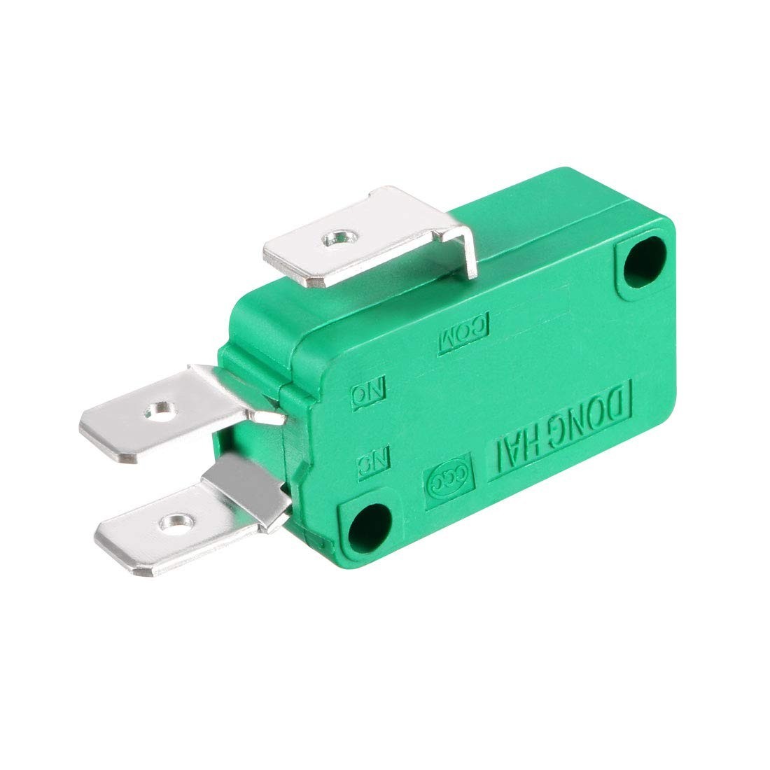 2pcs 16A 125/250VAC SPDT NO NC Push Button Action Type Micro Limit Switches