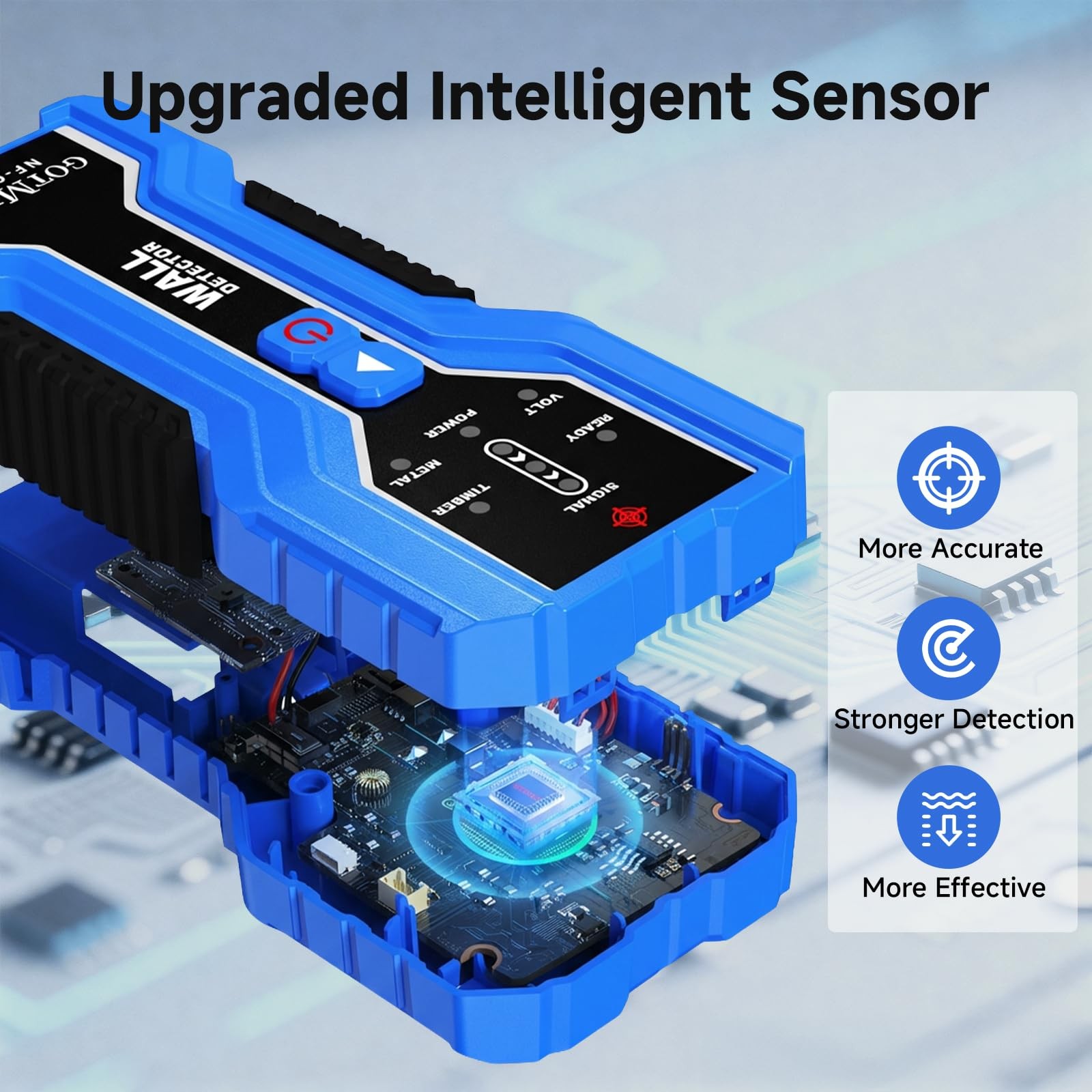 Stud Finder – Electronic Stud Detector with Smart Sensor, 3-in-1 Wall Scanner...