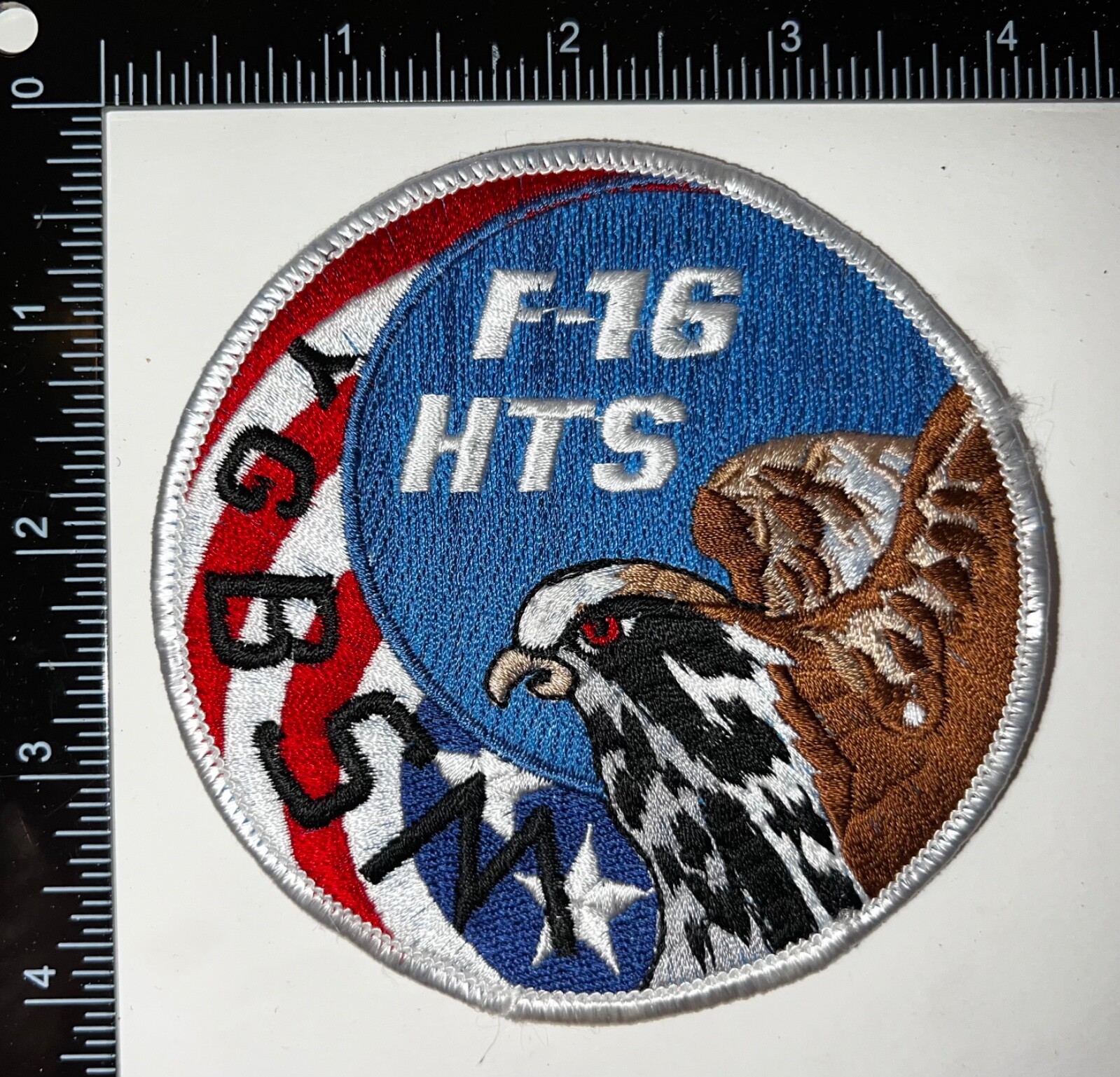 USAF US Air Force YGBSM F-16 HTS Harm Targeting System Patch