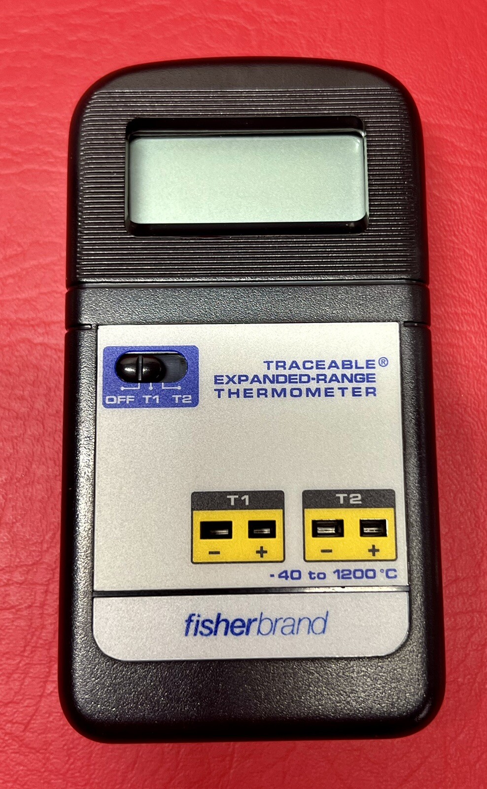 Fisherbrand Traceable Expanded-Range Thermometer 15-077-15 with Probes