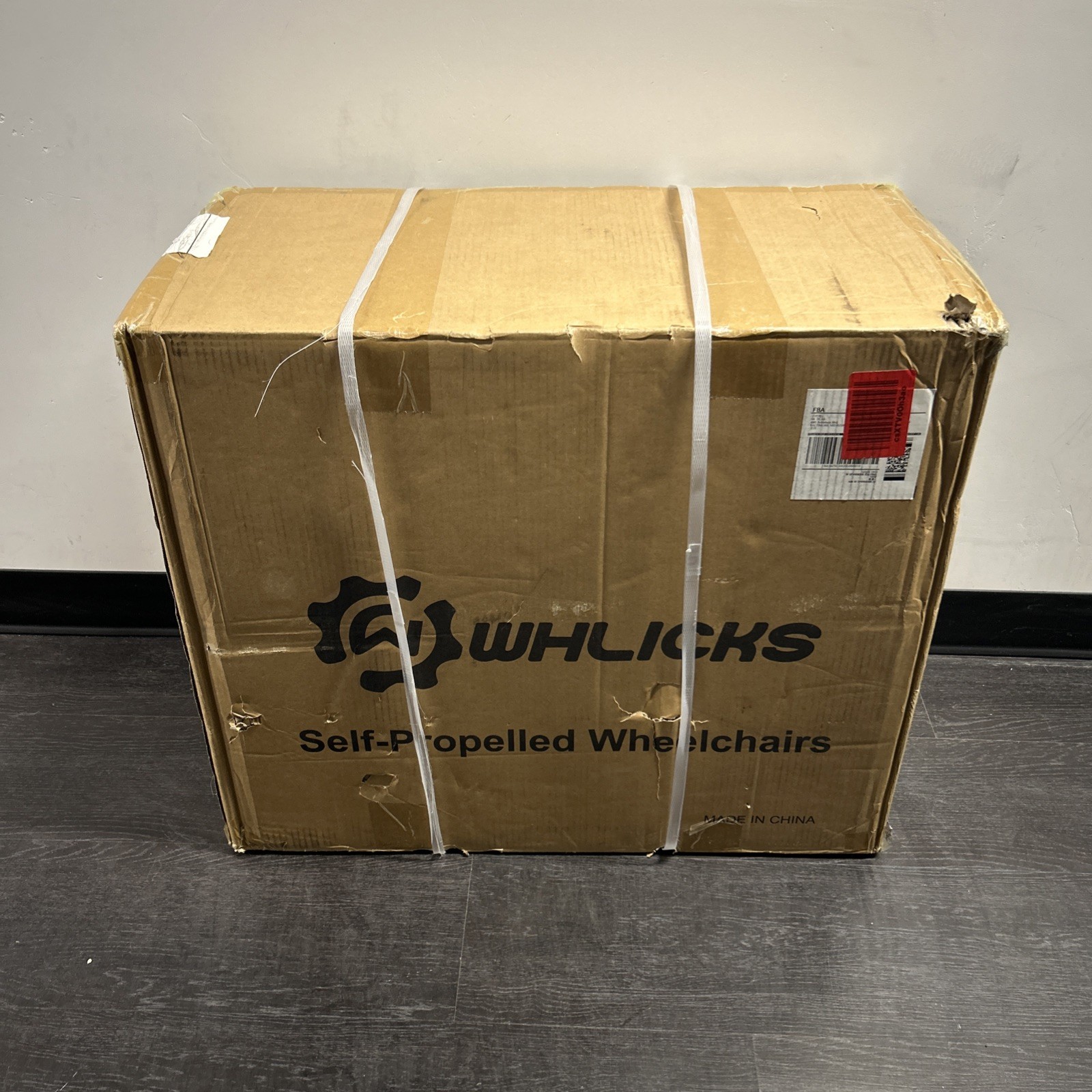 WHLICKS Lightweight 23.5lbs New Self-propelled Wheelchair Original Cost $499 BLK
