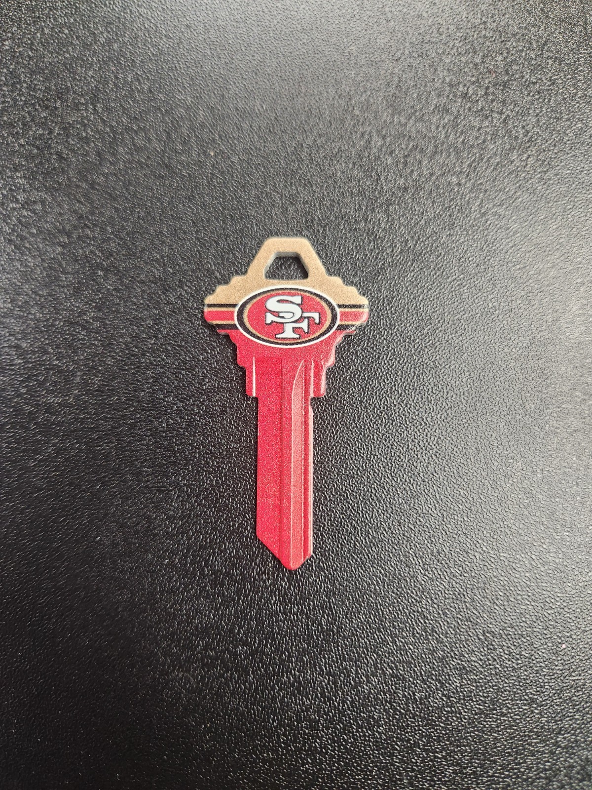 NFL SAN FRANCISCO 49ERS SCHLAGE SC1 KEYBLANK - READ DETAILS BELOW