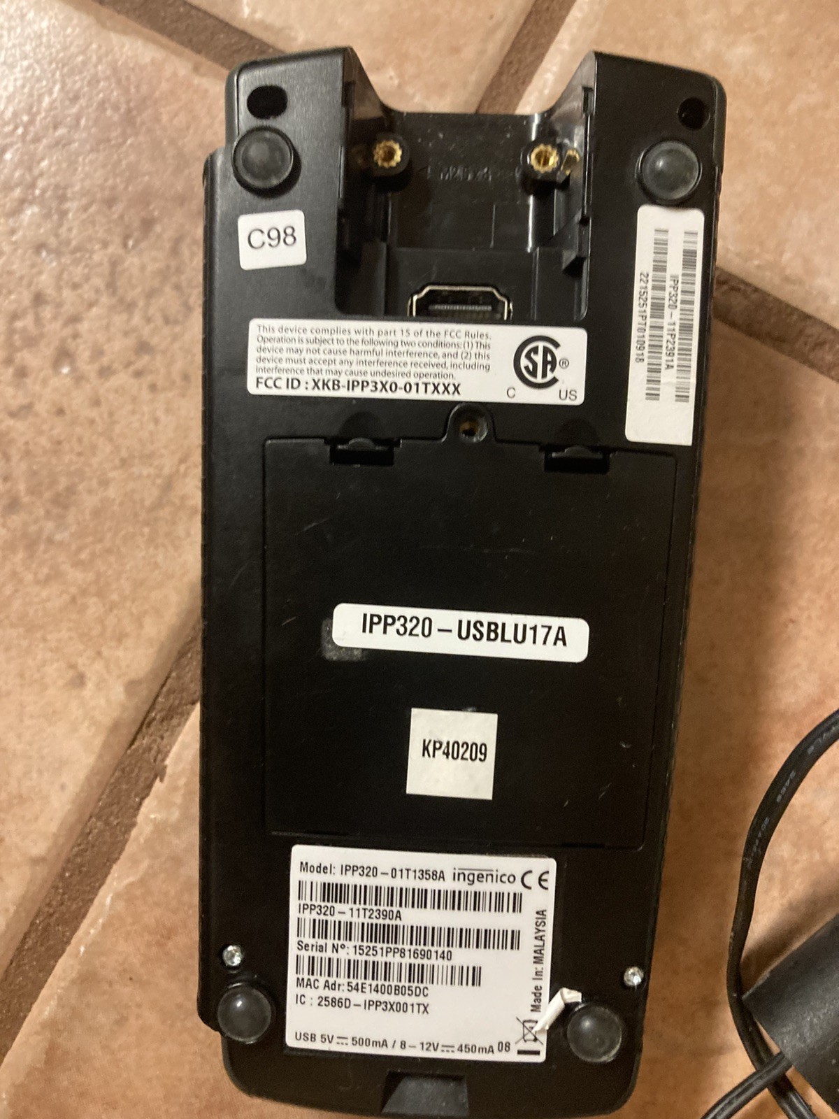 ShopKeep by LightSpeed POS hardware with cash drawer
