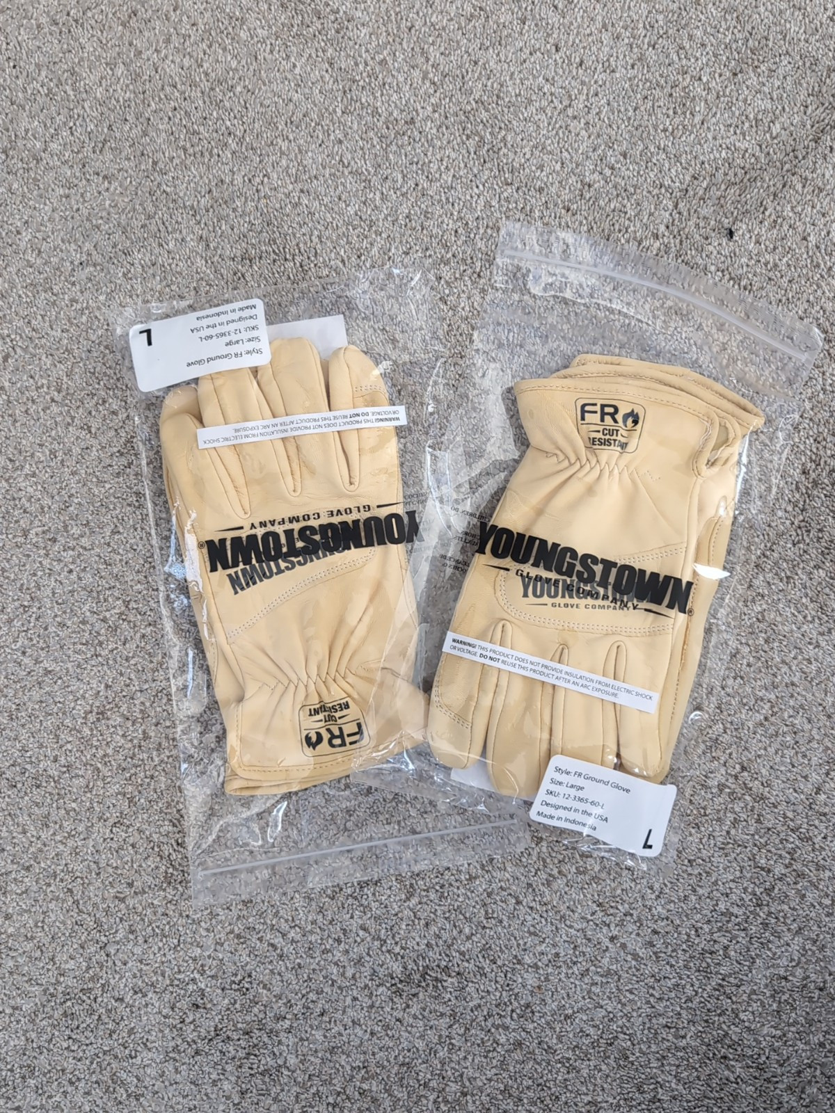 Youngstown Glove 12-3365-60-L FR Ground Glove Lined with Kevlar, Large Each$55