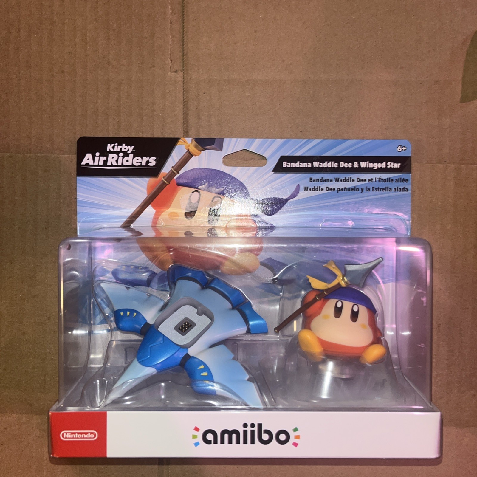 amiibo | Bandana Waddle Dee & Winged Star | Kirby Air Riders