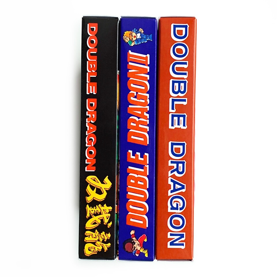 DOUBLE DRAGON 2: The Revenge - Empty box replacement spare case Famicom game
