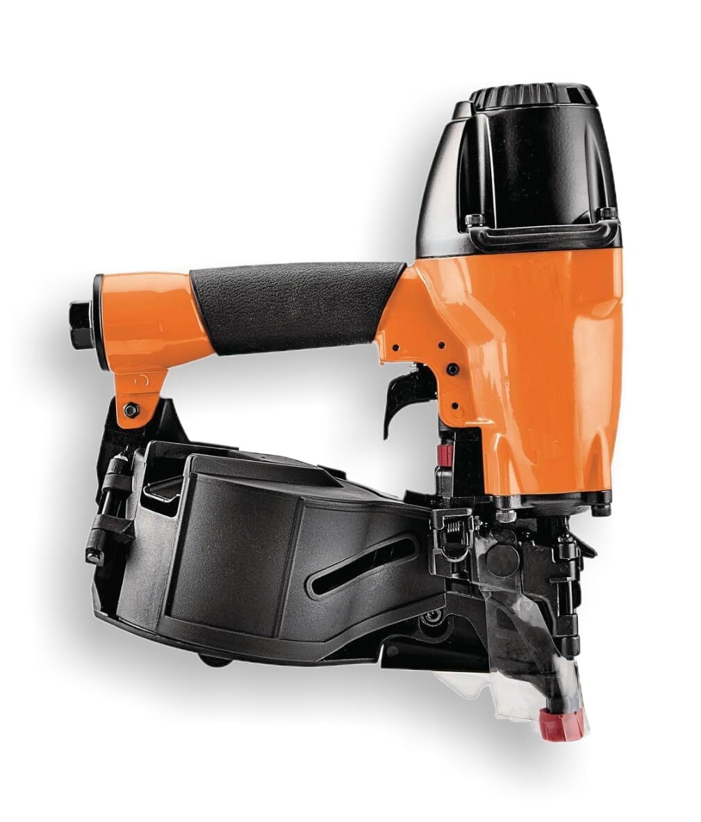 PIERCE 15° Professional Coil Siding Nailer - Tool-less Depth Adjustment, Trigge