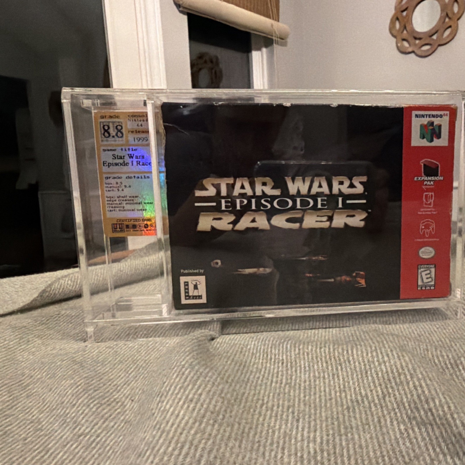 Nintendo Star Wars Episode I Racer Nintendo 64 Cartridge Case NUS-006 (USA)