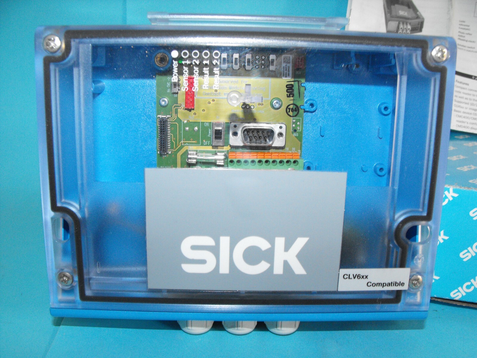 Sick CDM420-0001.Connection device modules.Scanner/RFH and CLV sensors.NEW.