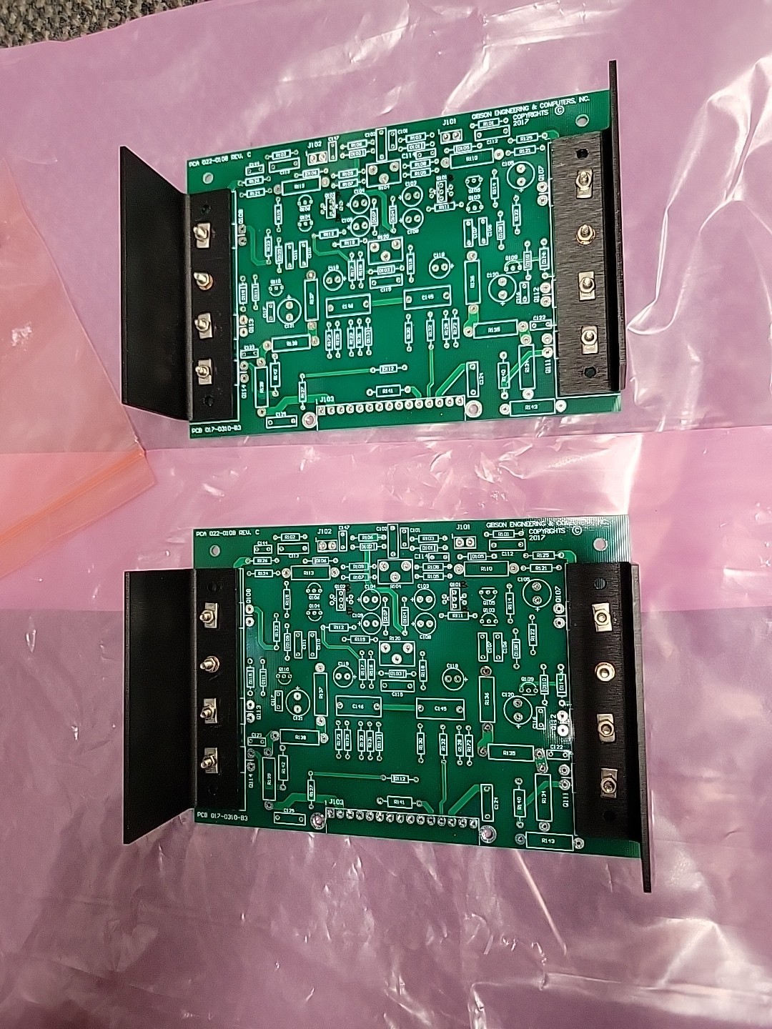 SAE MARK 2400 DRIVER PCB 2400L  PCB-022-0108-REV C 2pcs Gibson Made custom board