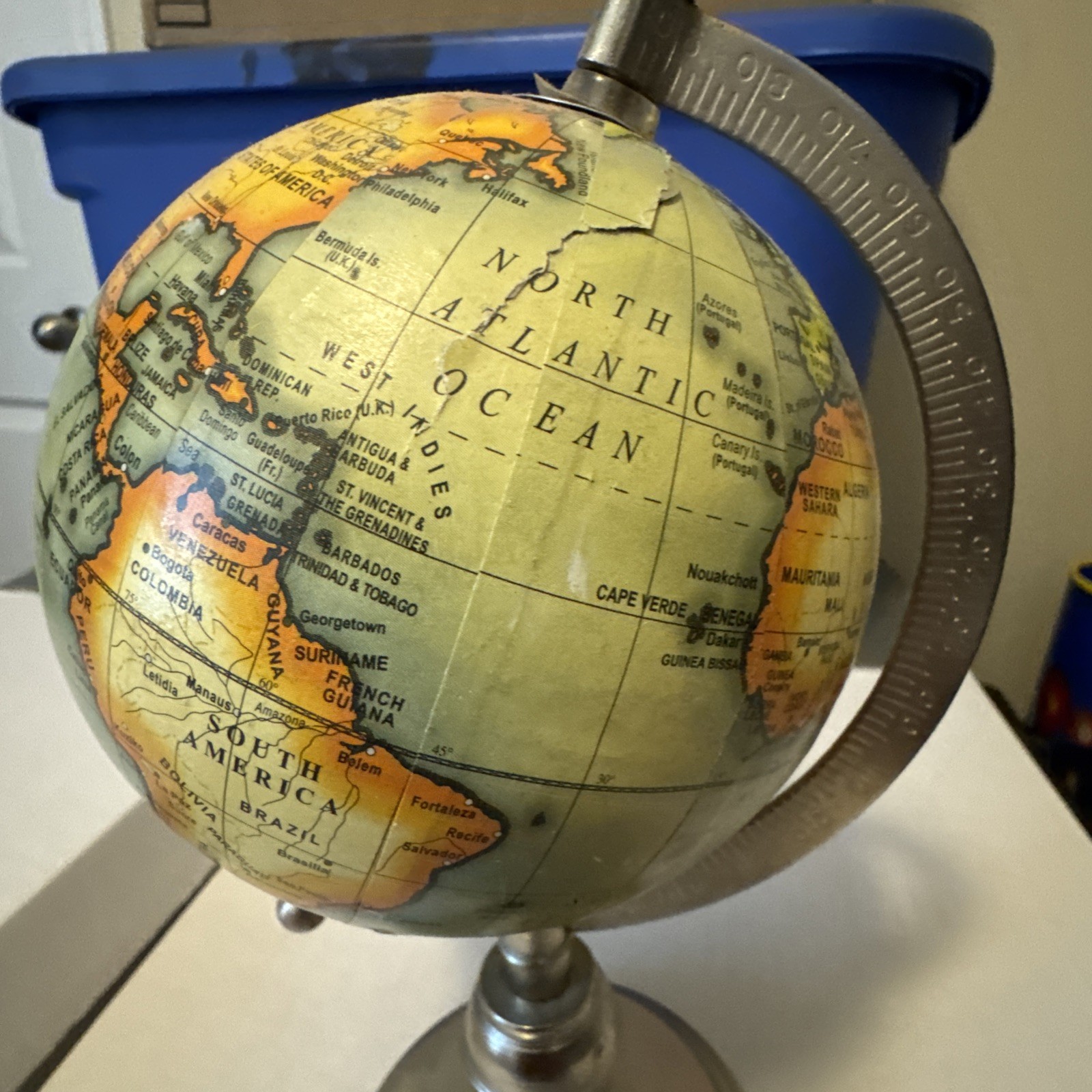 Home Decor Globe 10” Tall